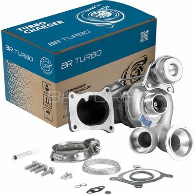NEW BR TURBO TURBOCHARGER WITH MOUNTING KIT
