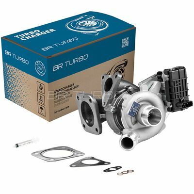 NEW BR TURBO TURBOCHARGER WITH GASKET KIT