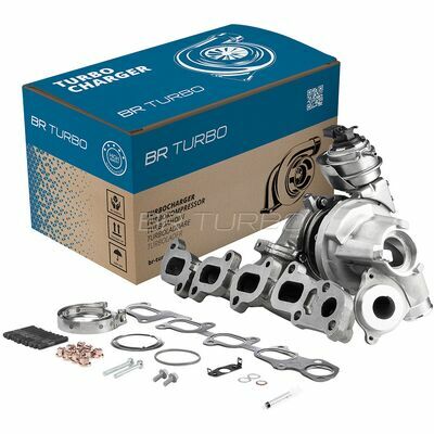 NEW BR TURBO TURBOCHARGER WITH MOUNTING KIT