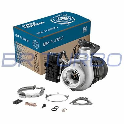 NEW BR TURBO TURBOCHARGER WITH MOUNTING KIT