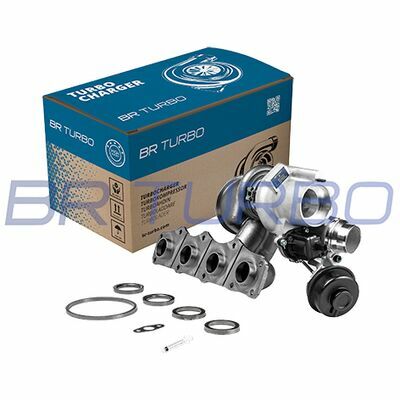 NEW BR TURBO TURBOCHARGER WITH GASKET KIT