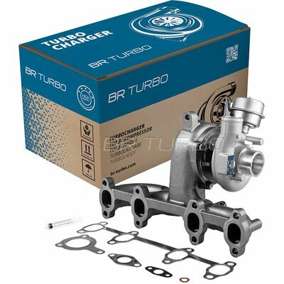 NEW BR TURBO TURBOCHARGER WITH GASKET KIT