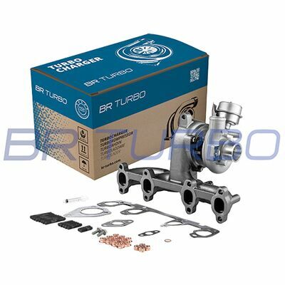 NEW BR TURBO TURBOCHARGER WITH MOUNTING KIT