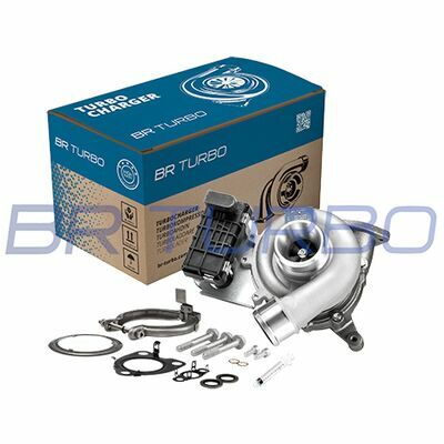 NEW BR TURBO TURBOCHARGER WITH MOUNTING KIT