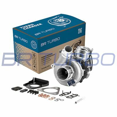 NEW BR TURBO TURBOCHARGER WITH MOUNTING KIT