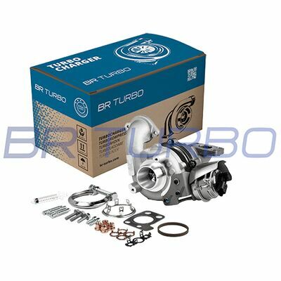 NEW BR TURBO TURBOCHARGER WITH MOUNTING KIT