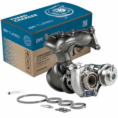 NEW BR TURBO TURBOCHARGER WITH GASKET KIT