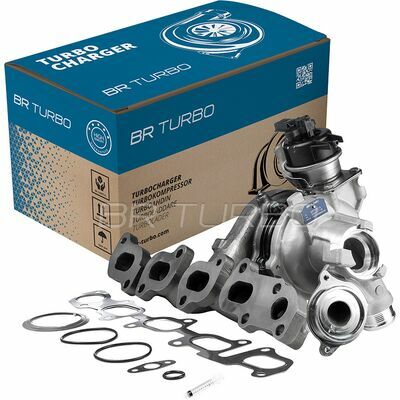 NEW BR TURBO TURBOCHARGER WITH GASKET KIT