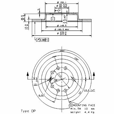 COATED DISC LINE