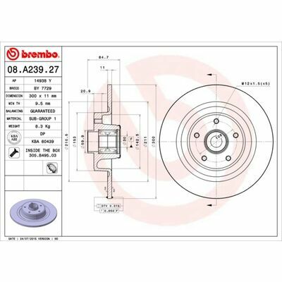 BEARING DISC LINE