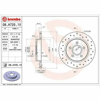 BREMBO XTRA LINE