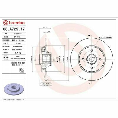 PRIME LINE - With Bearing Kit
