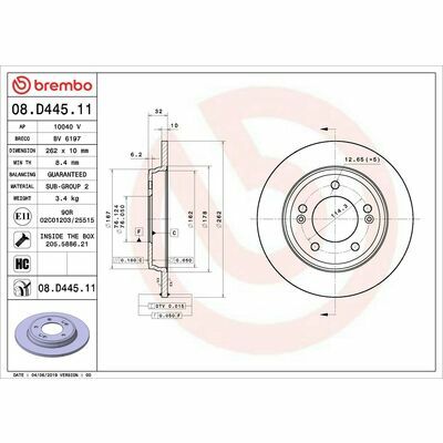 PRIME LINE - UV Coated