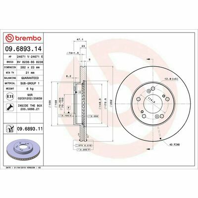 PRIME LINE - UV Coated