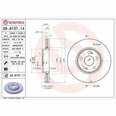 PRIME LINE - UV Coated