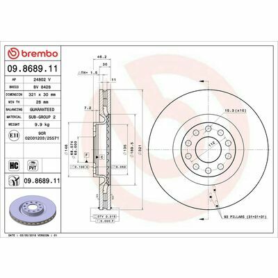 PRIME LINE - UV Coated