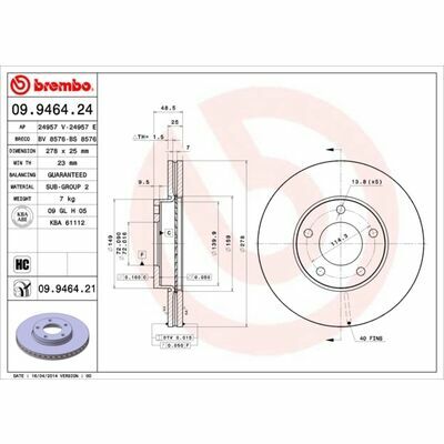 COATED DISC LINE