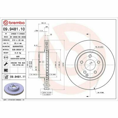 PRIME LINE - UV Coated