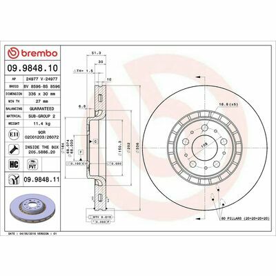 PRIME LINE - UV Coated