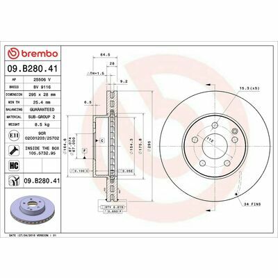 PRIME LINE - UV Coated