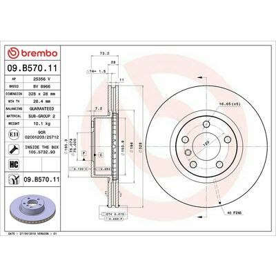 PRIME LINE - UV Coated