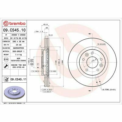 PRIME LINE - UV Coated