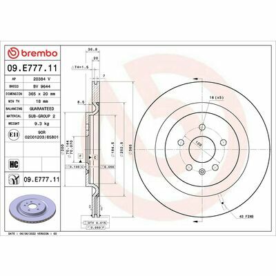 PRIME LINE - UV Coated