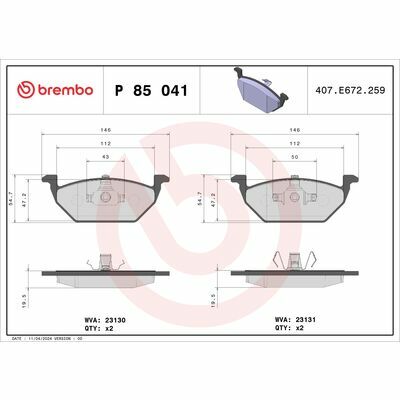 BREMBO XTRA LINE