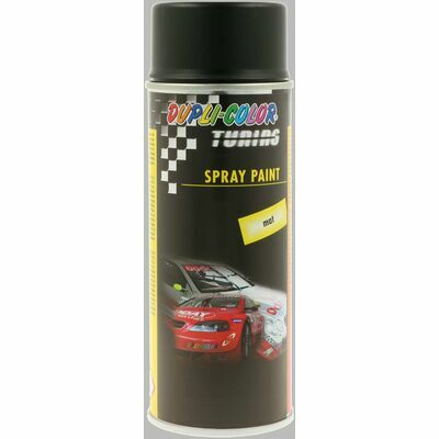 SPRAY PAINT schwarz matt 400 ml