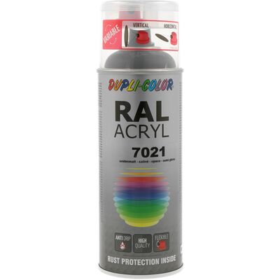 RAL ACRYL RAL 7021 black grey semi mat 400 ml