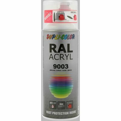 RAL ACRYL RAL 9003 signal white gloss 400 ml