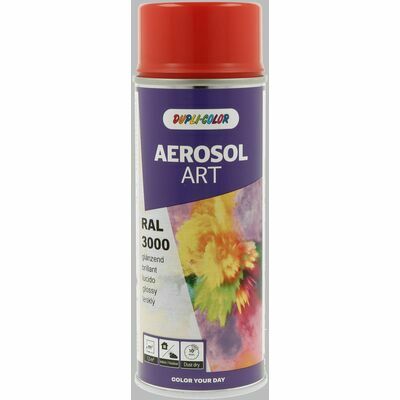 AEROSOL ART RAL 3000 feuerrot glänzend 400 ml