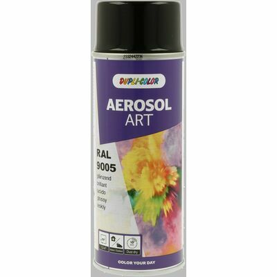 AEROSOL ART RAL 9005 jet black gloss 400 ml