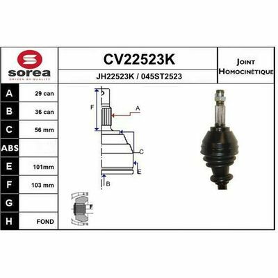 CV22523K