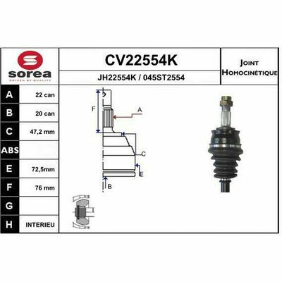 CV22554K