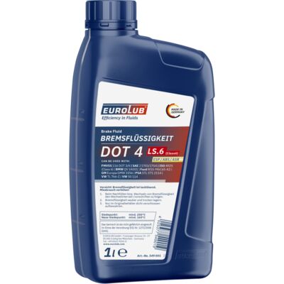 BREMSFLÜSSIGKEIT DOT4 LS.6 (CLASS6)