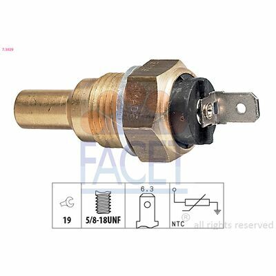 FACET Made in Italy - OE Equivalent 7.3029 Sensore, Temperatura Refrigerante conveniente