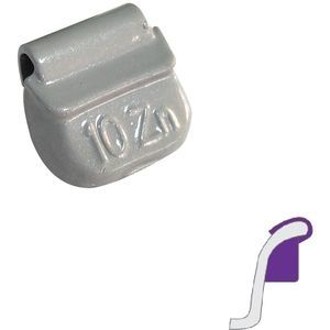 Masses jantes acier 10g