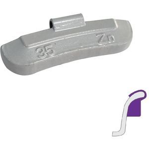 Masses jantes acier 35g