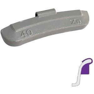 Stahlfelgengewichte 40 g