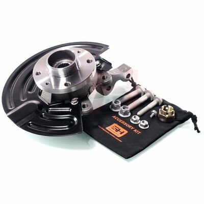 Fusée d'essieu complète