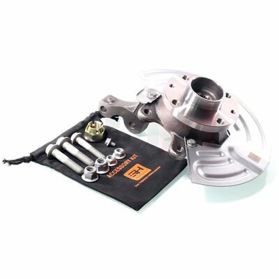 Fusée d'essieu complète