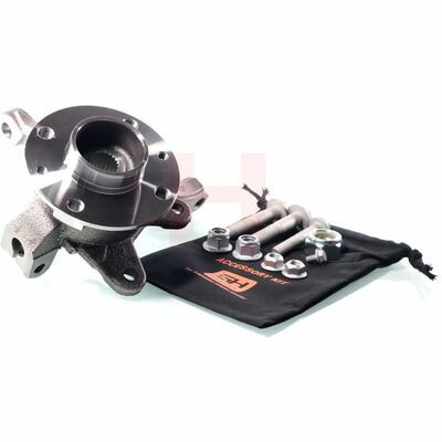 Fusée d'essieu complète