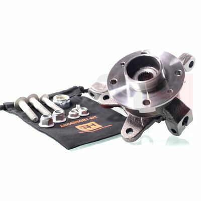 Fusée d'essieu complète