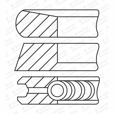 Goetze Diamond Coated® LKZ-Ring®