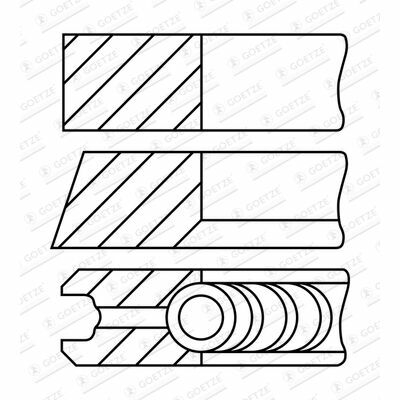 Goetze Diamond Coated® LKZ-Ring®