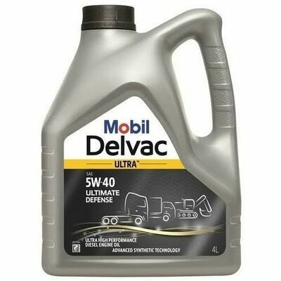 MOBIL DELVAC ULTRA 5W-40 ULTIMATE DEFENSE