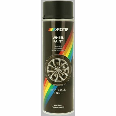 Wheelspray schwarz matt 500 ml