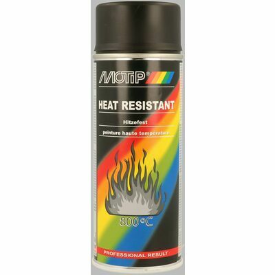 Peinture thermorésistante Noir 400 ml