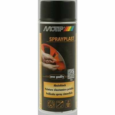 SPRAYPLAST noir mat 400 ml